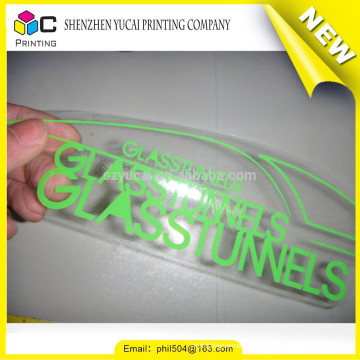 Hot sale custom printed transparent hologram stickers